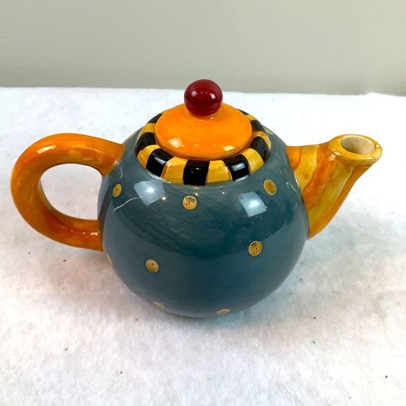 Vintage Debbie Mumm for Sakura Teapot Creamer - Picture 3 of 7